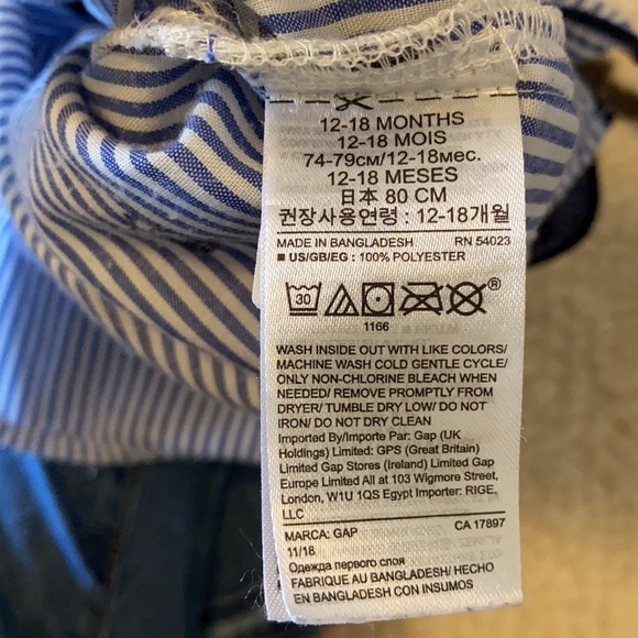 Gap ☠️ print pajamas - Picture 6 of 6